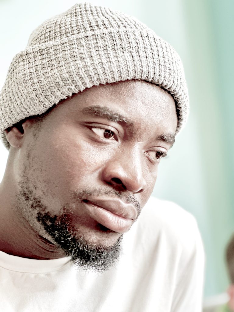 Portrait of a black male